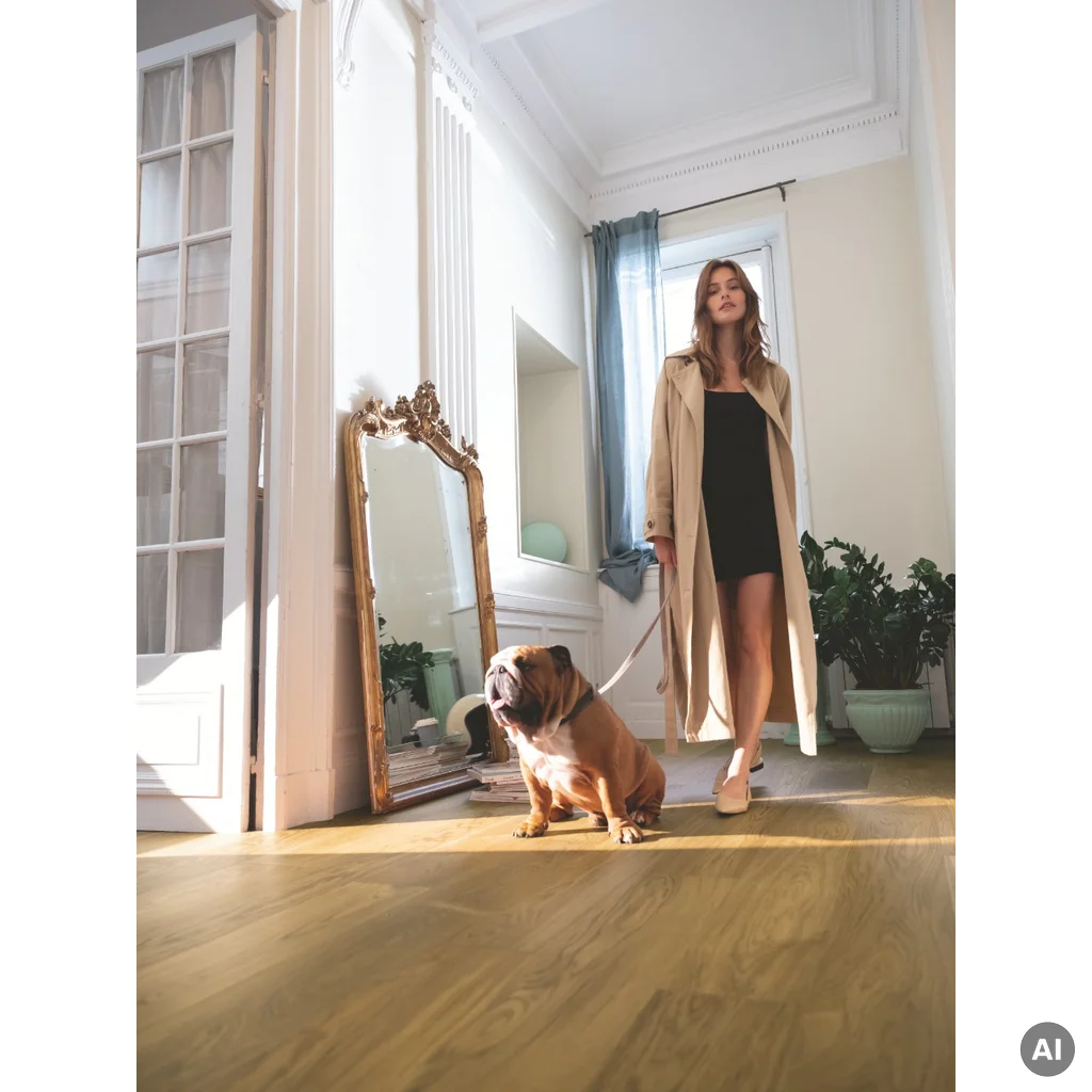 QUICK-STEP Dąb brązowy Ekstra 400096899 13 mm, Podłoga drewniana, Kaskada Wodoodporna Podłoga Drewniana, Quick-Step