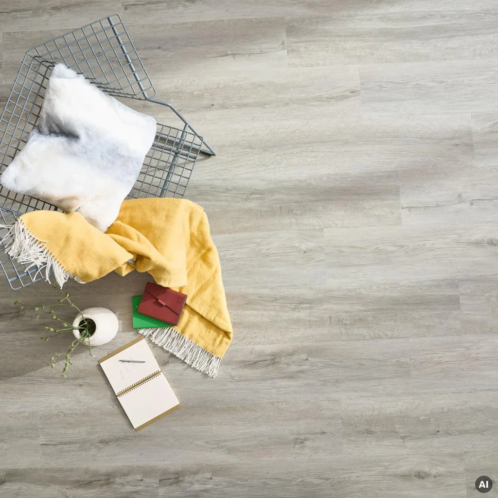 Panele winylowe ze zintegrowanym podkładem SPC LVT Dąb Medicci CWA 177 Klasa 33 5.3 mm TAK, 5905167858172, Panele winylowe, Woodric Acoustic, Arbiton