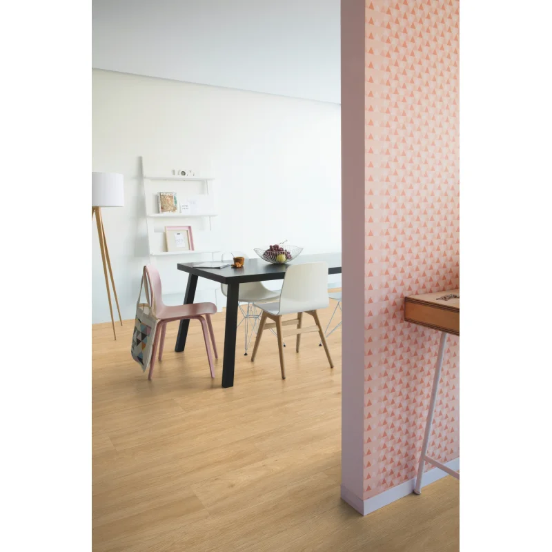 Panele Winylowe LVT Dąb Jedwabny Ciepły Naturalny BAGP4013