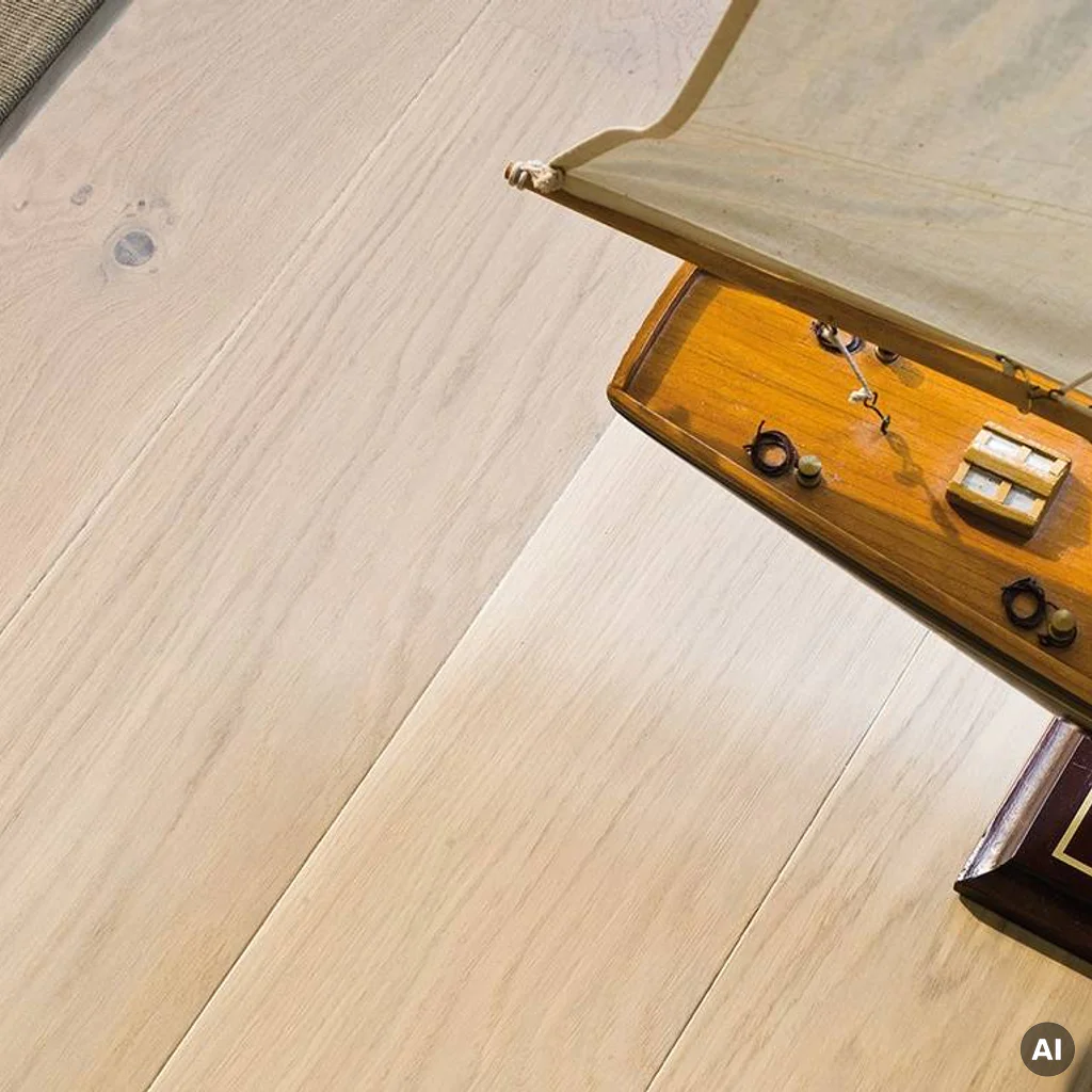 Oak Cotton White COM1451 12.5 mm, Podłoga drewniana, Compact, Quick-Step