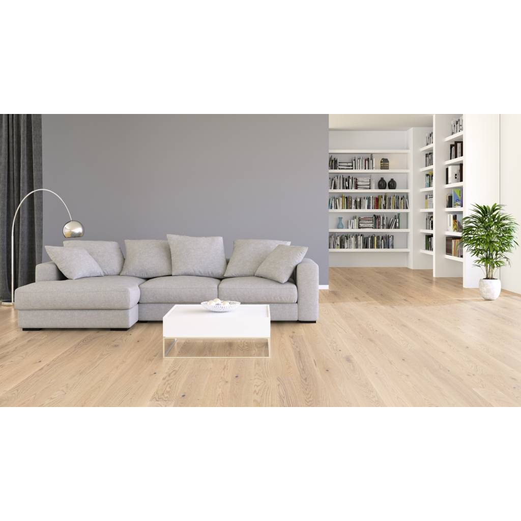 Dąb Cream White 41016001 13 mm, Podłoga drewniana, Shade, Tarkett