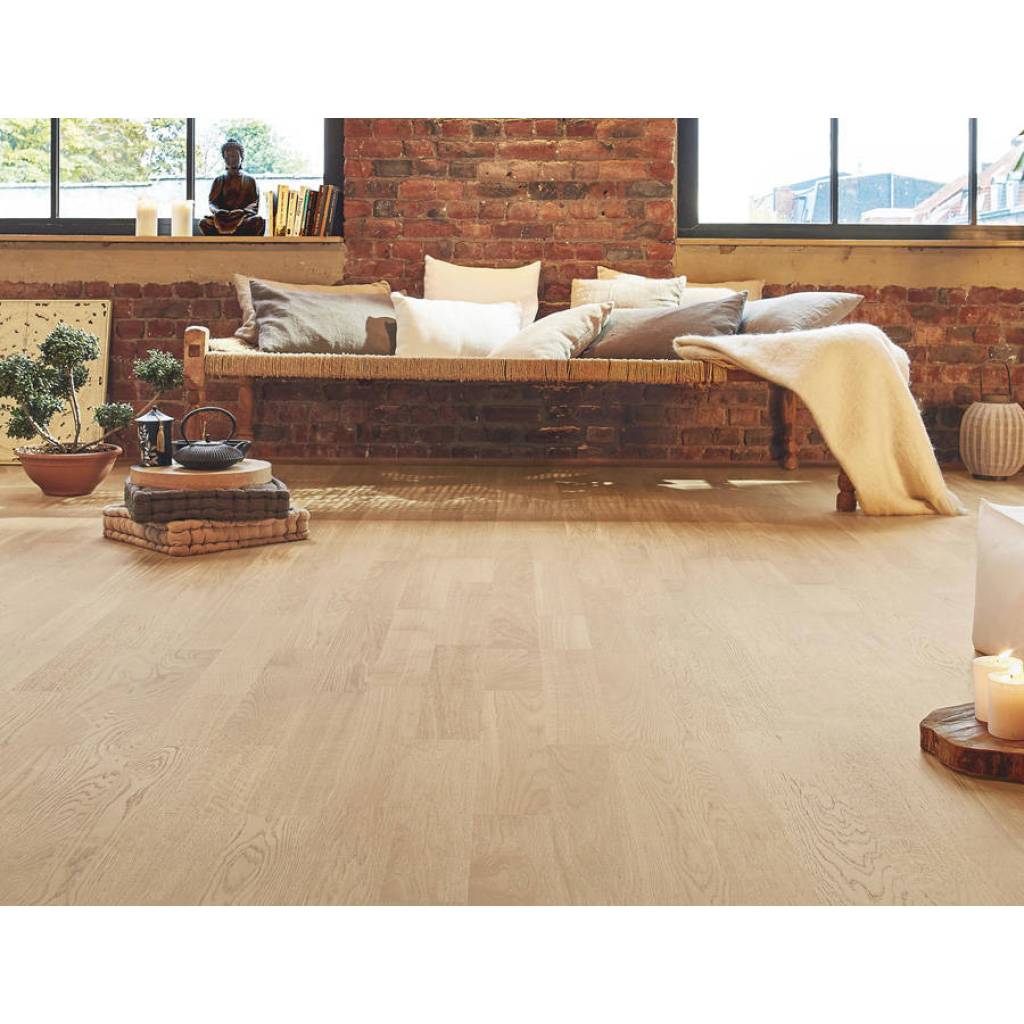 Dąb Cream White 41016001 13 mm, Podłoga drewniana, Shade, Tarkett