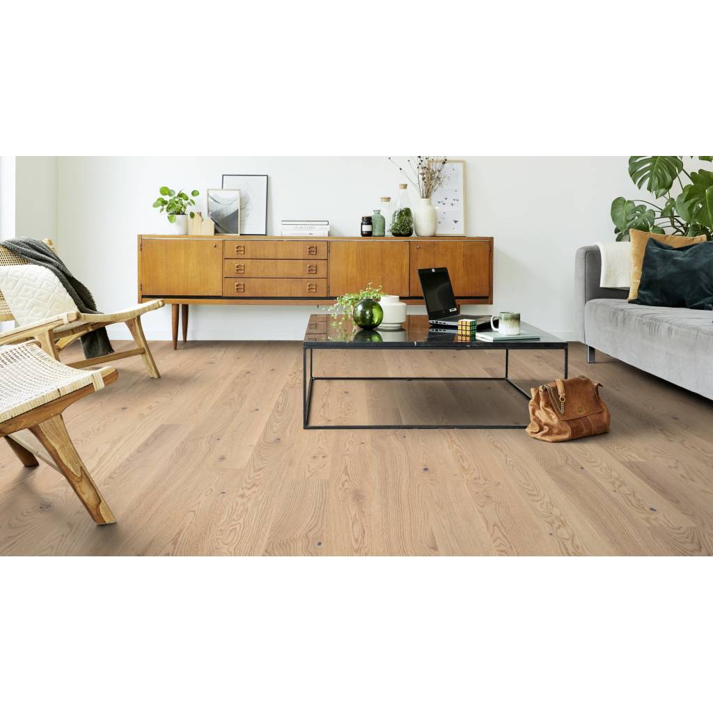 Dąb Cream White 41016001 13 mm, Podłoga drewniana, Shade, Tarkett