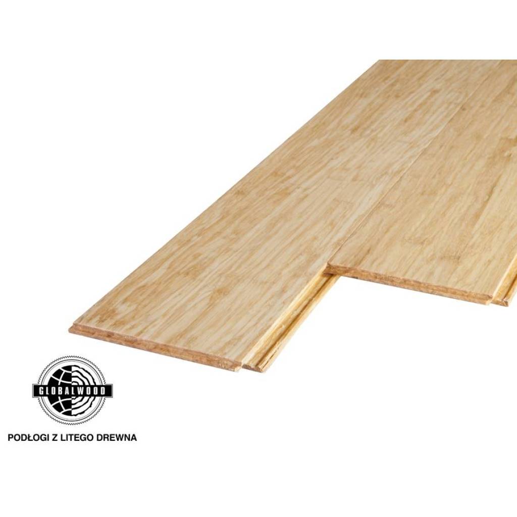 Bambus Prasowany Click Natur Olejowany 14 mm, DP00000165, Lite drewno, Globalwood, Globalwood