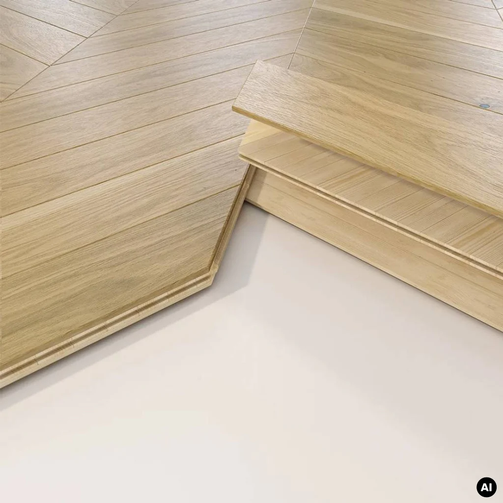 Podłoga drewniana Dąb Caramel Jodła Francuska 14 mm, 1WV000001, Deska barlinecka, Classico Line - Jodła Francuska, Barlinek
