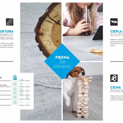 Panele Winylowe LVT Dąb Goldberg CBC 41612 Klasa 32 4 mm