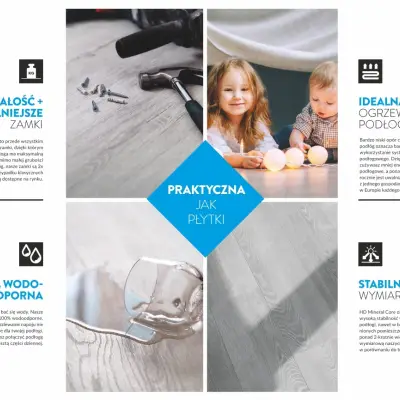 Panele Winylowe LVT Dąb Goldberg CBC 41612 Klasa 32 4 mm