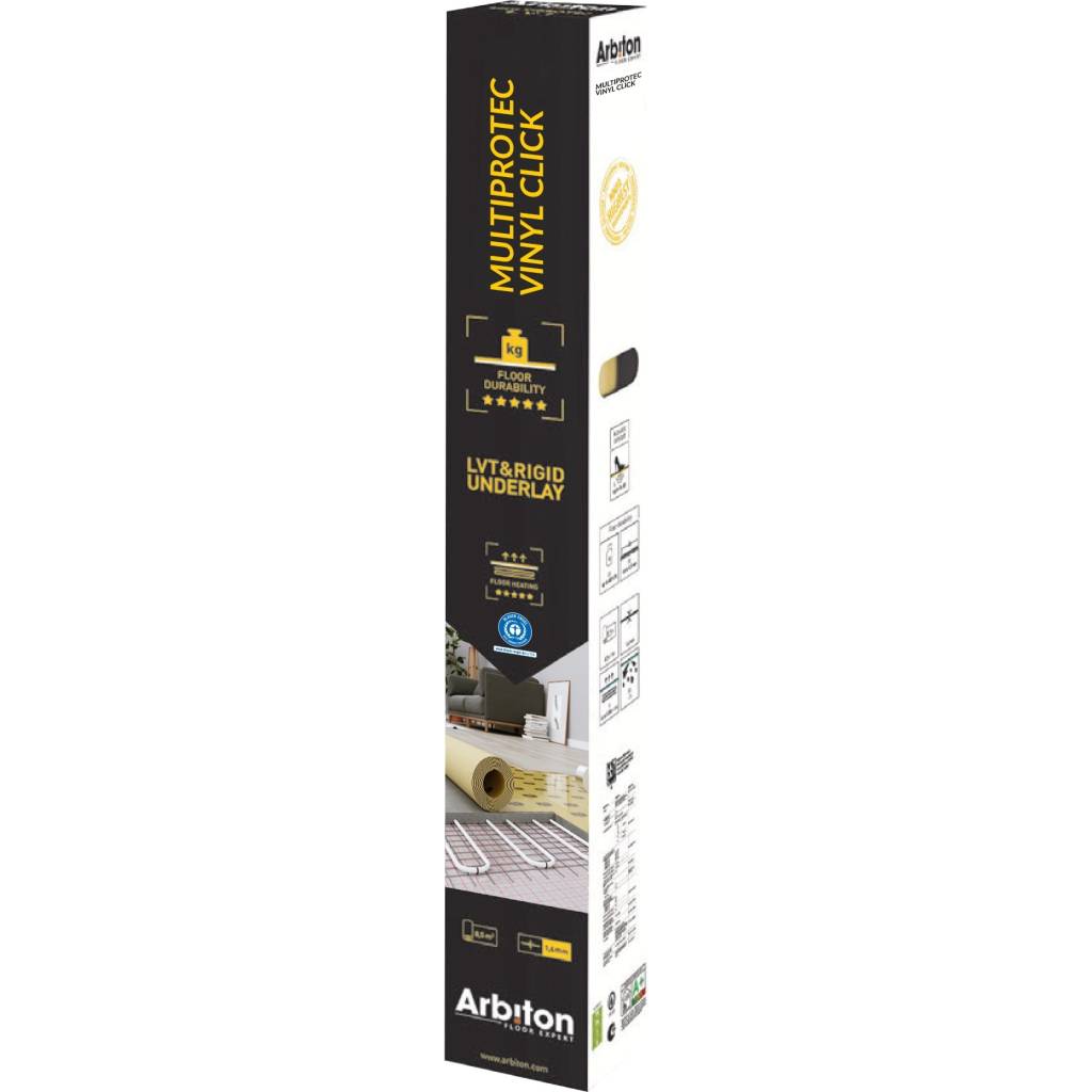 Najlepszy podkład Multiprotec LVT VINYL CLICK, 5905167776339, Podkład pod panele, Arbiton LVT, Arbiton