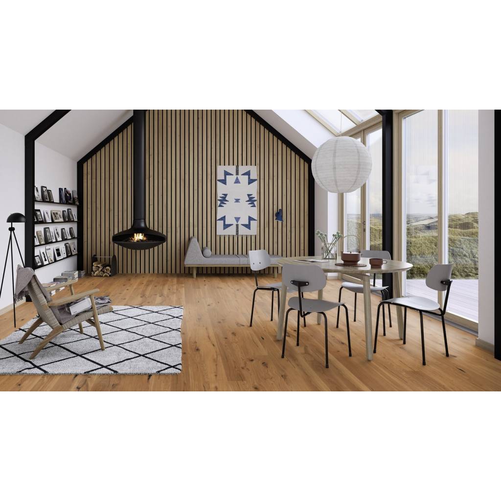 Dąb Espressivo Live Natural Olejowosk 1-lam GBG8ZKFD 14 mm, Deska Dąb Espressivo 2200x138x14, Deska 1-lamelowa Castle, Boen