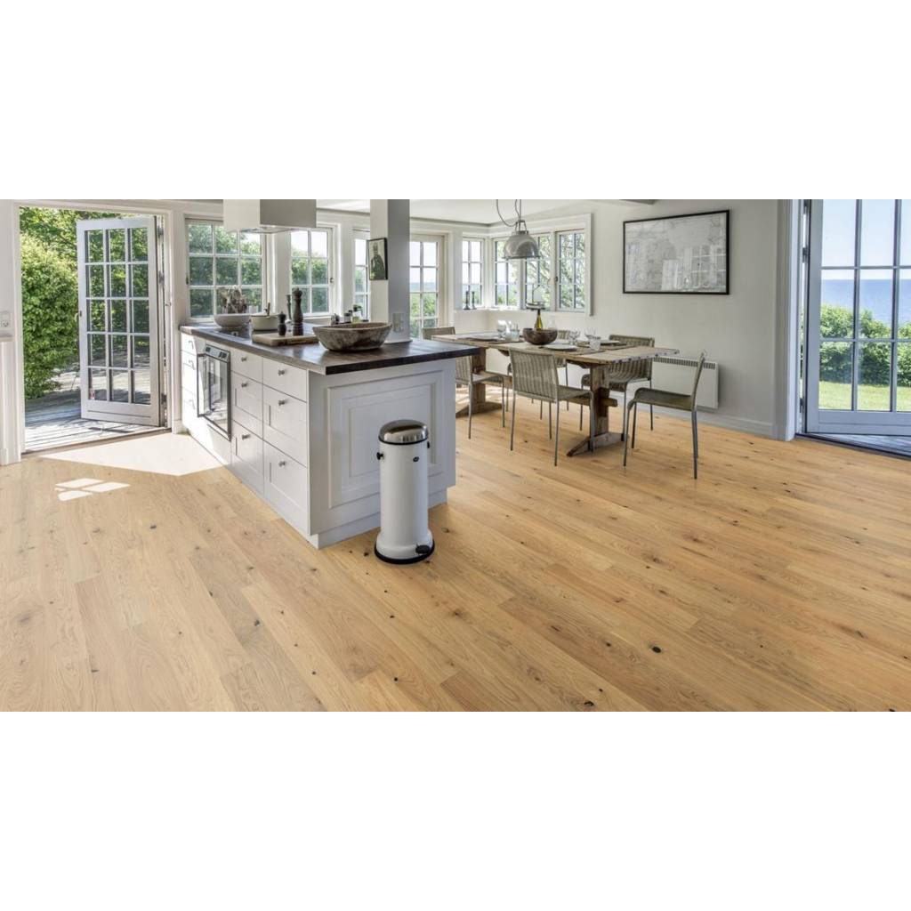Dąb Etch Lakier Szczotka Microfaza 13106AEK15KW185 13 mm, Podłoga drewniana, Canvas, Kahrs