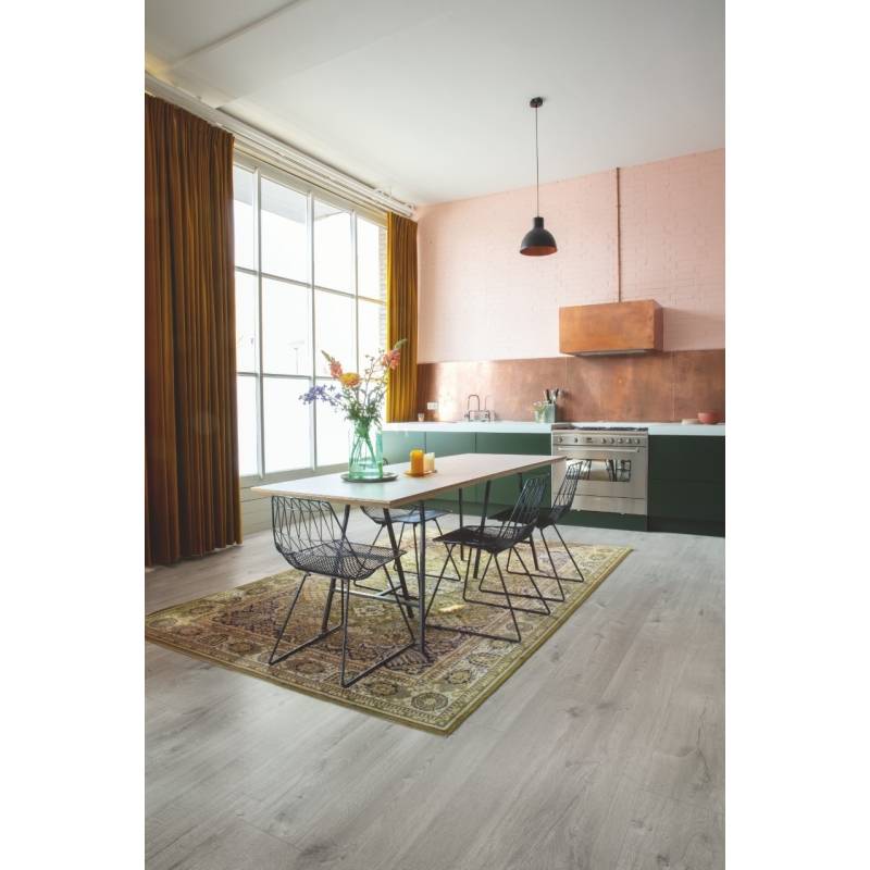 Panele Winylowe LVT Dąb Bawełniany Zimno-szary AVMP40201 K