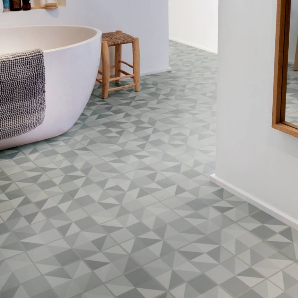 Panele Winylowe LVT Retro Puzzle Light Blue 36001006 Klasa 31 4 mm, Podłoga winylowa, Starfloor Click 30, Tarkett