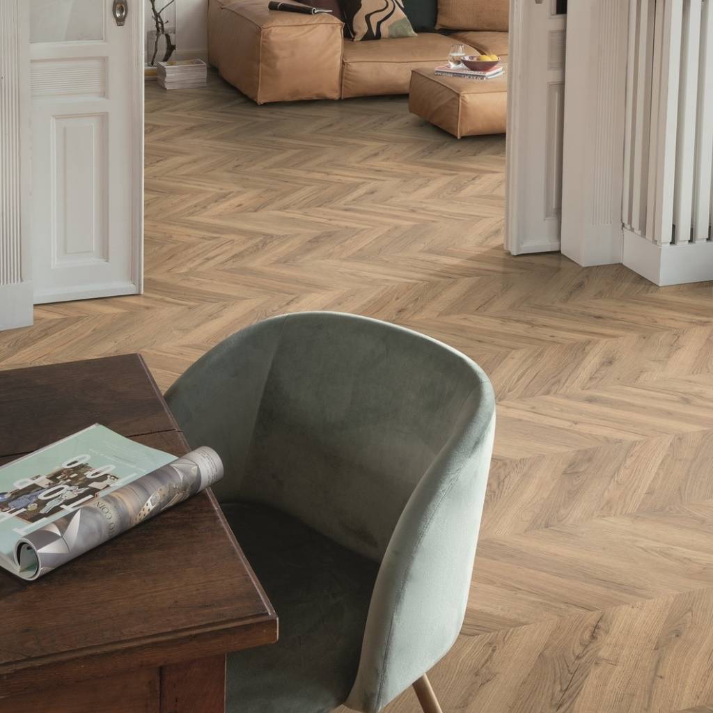 Panele Podłogowe Dąb Rillington Ciemny EPL012 AC4 8 mm, Panele podłogowe, PRO Laminate Kingsize 8/32, Egger