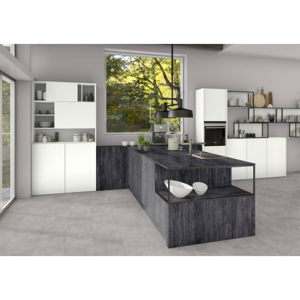Panele Podłogowe Beton Chicago Jasnoszary EPL166 AC4 8 mm, Panele podłogowe, PRO Laminate Kingsize 8/32 Aqua+, Egger