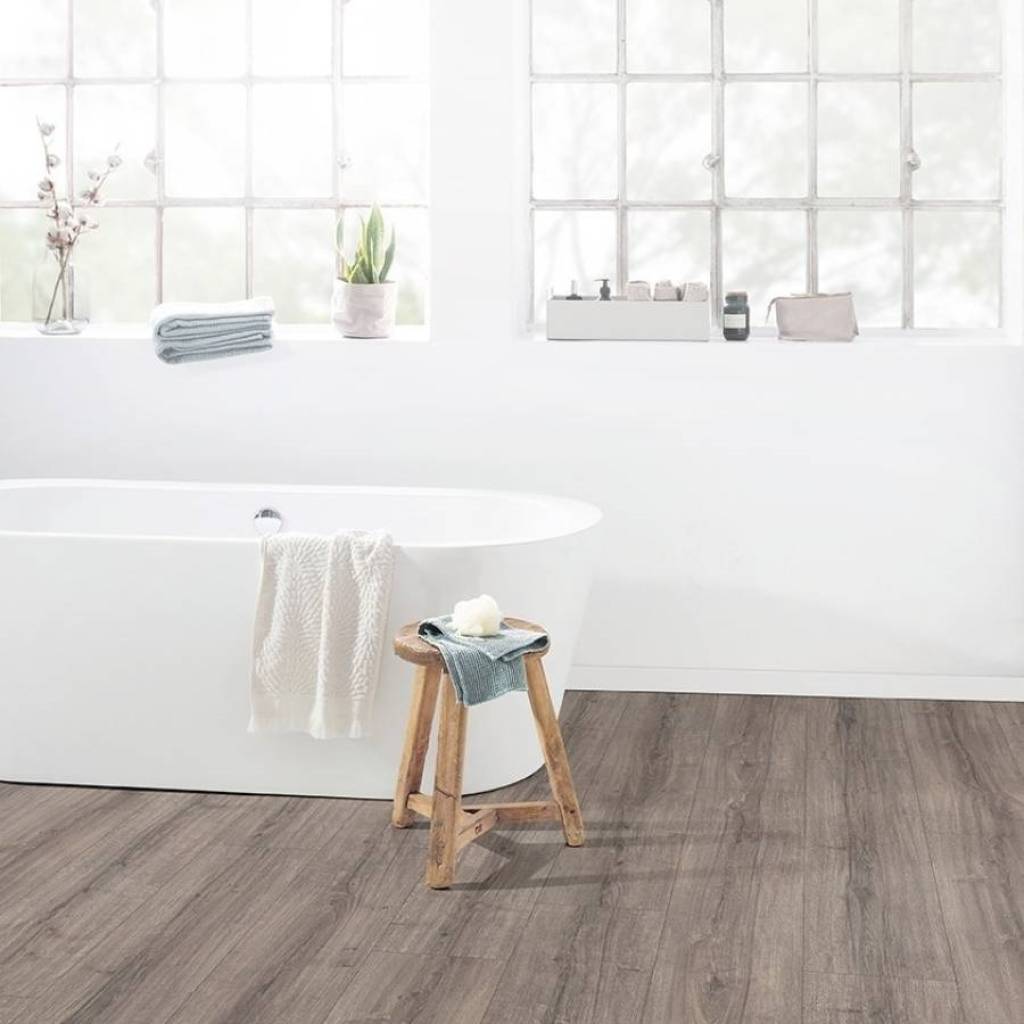 Panele Podłogowe Dąb Sherman Szary EPL185 AC4 8 mm, Panele podłogowe, PRO Laminate Large 8/32 Aqua+, Egger