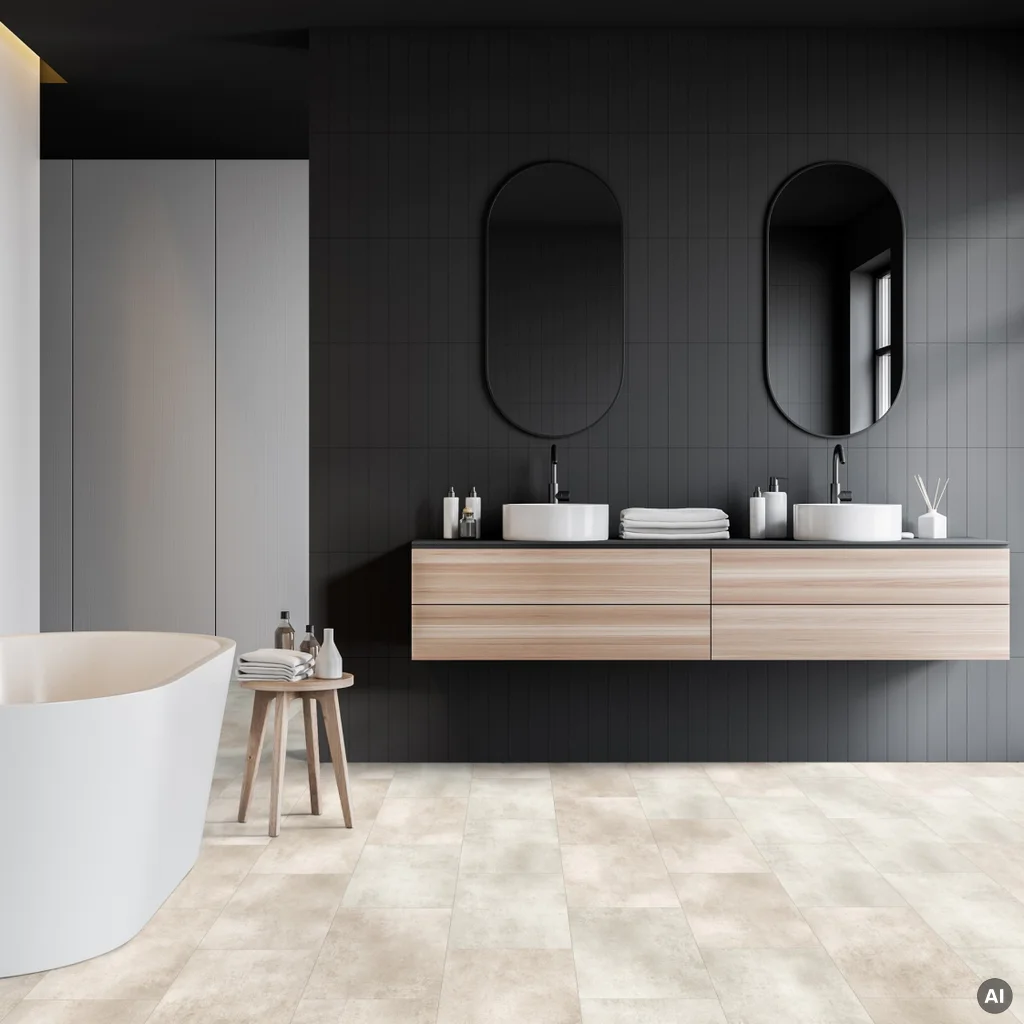 Panele winylowe Seasalt SPC 300x600 mm CAL-1442 -IB Klasa 33 5 mm, Podłoga winylowa, Caldera, Lamett ParquetVinyl