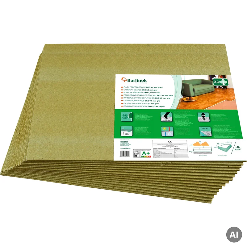 Podkład Eko Płyta podpodłogowa ECO 5,5mm, 5906737923788