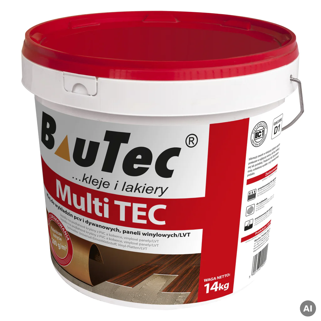 Klej do winyli Multi Tec 14kg, 859B1544, Klej, Kleje, Bautec