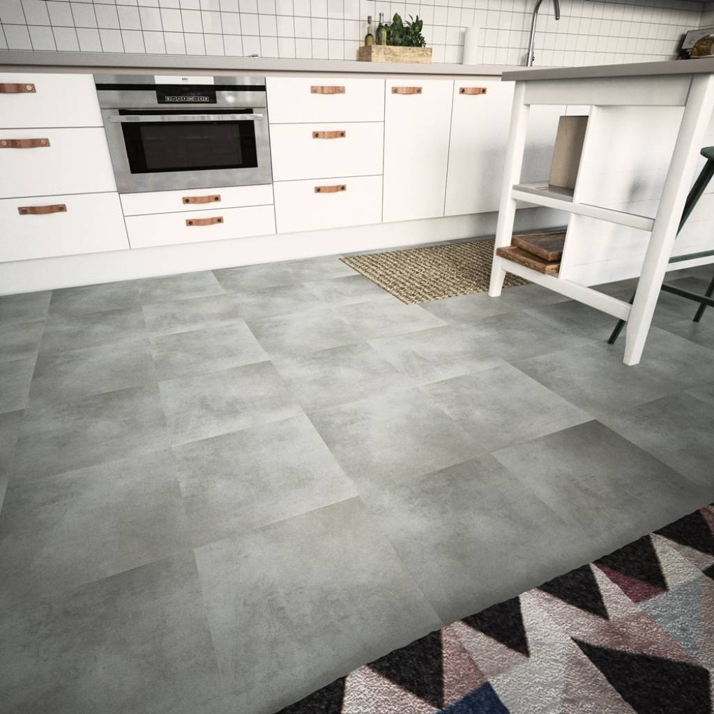 Panele Winylowe LVT Beton Jasny Kamień PAN000150 Klasa 33 4 mm, Panele winylowe, Stone LVT, Metamorphose