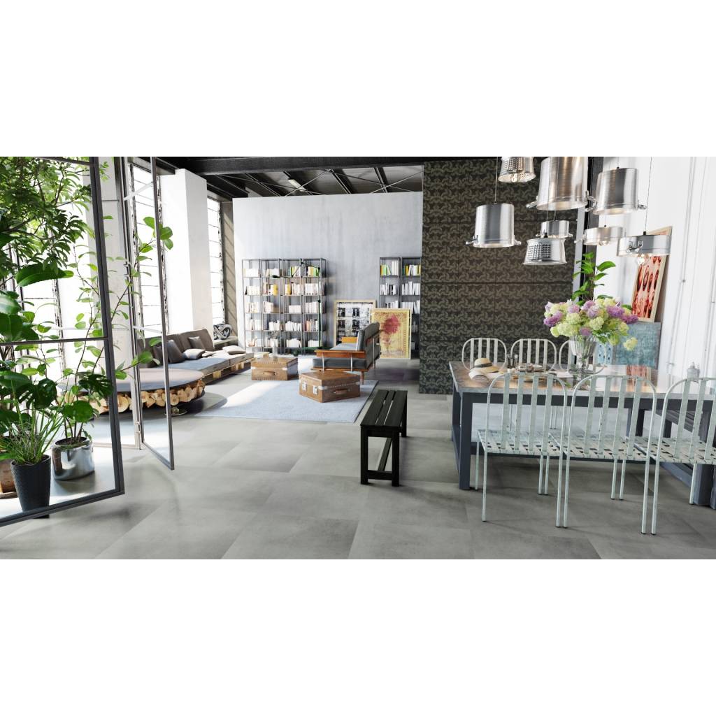 Panele Winylowe LVT Beton Jasny Kamień PAN000150 Klasa 33 4 mm, Panele winylowe, Stone LVT, Metamorphose