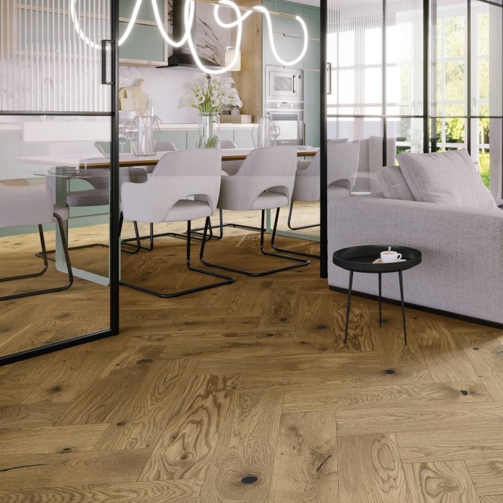 Dąb Toffee Jodła Klasyczna 180 BLC-DBE1-OX4-PWR-A14180-U 14 mm, Deska barlinecka, Classico Line, Barlinek