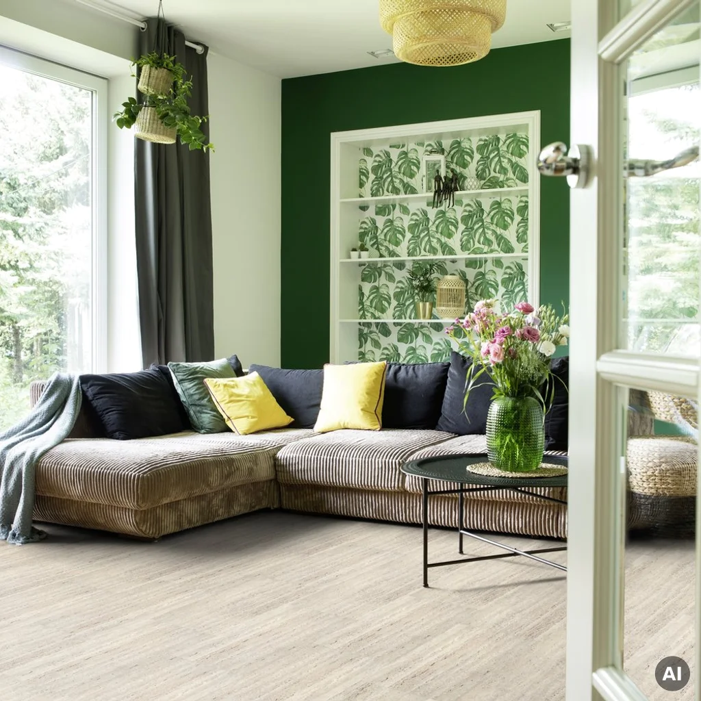 Panele winylowe samoprzylepne Travertin 2 mm Klasa 22, 0201, Podłoga winylowa, Samoprzylepne Senso Self-Adhesive Natural, Gerflor
