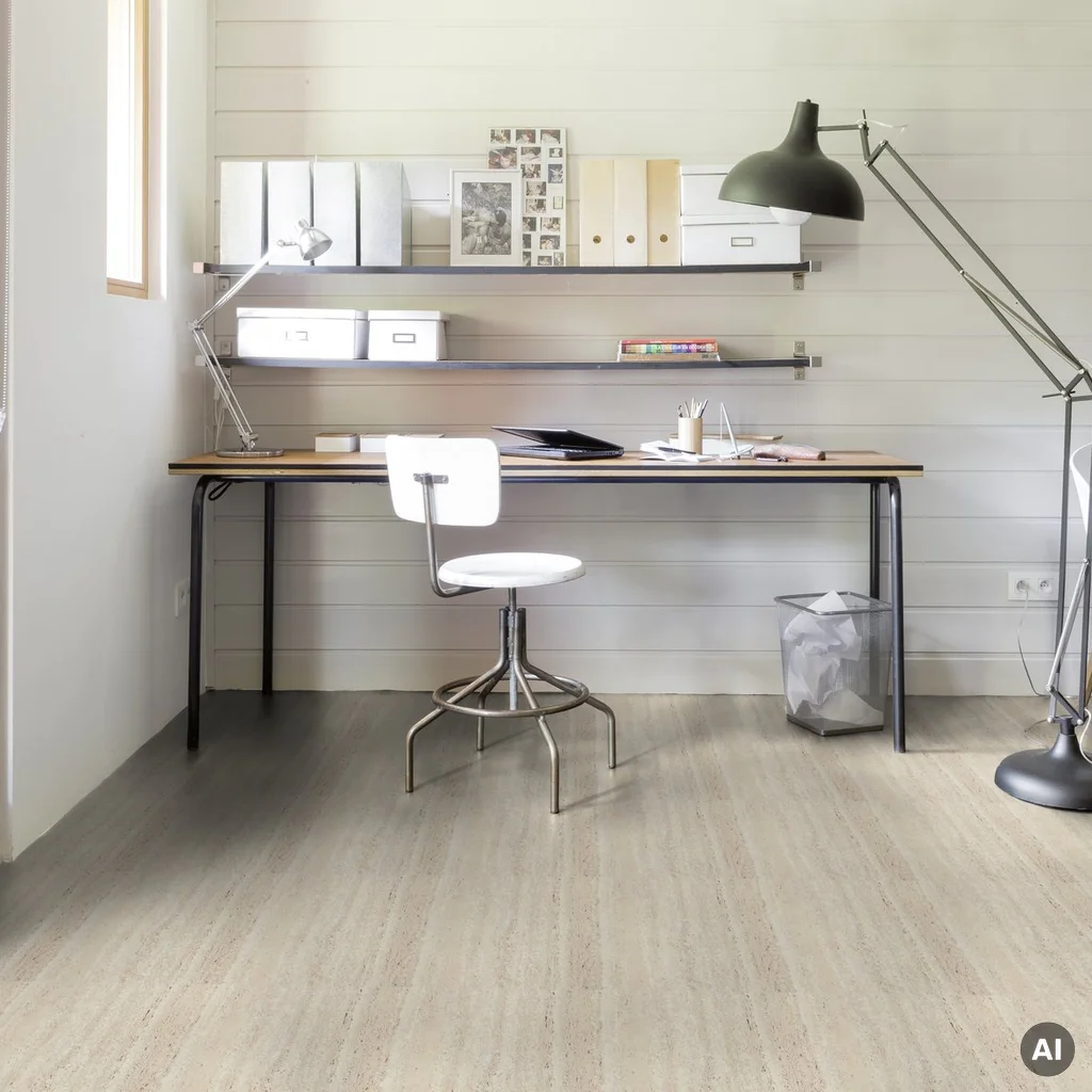 Panele winylowe samoprzylepne Travertin 2 mm Klasa 22, 0201, Podłoga winylowa, Samoprzylepne Senso Self-Adhesive Natural, Gerflor