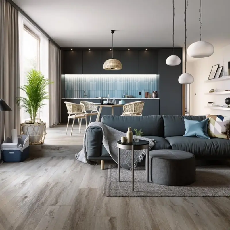 Panele Winylowe LVT Dąb Pekkala CLE 41772 Klasa 33 4 mm - 2
