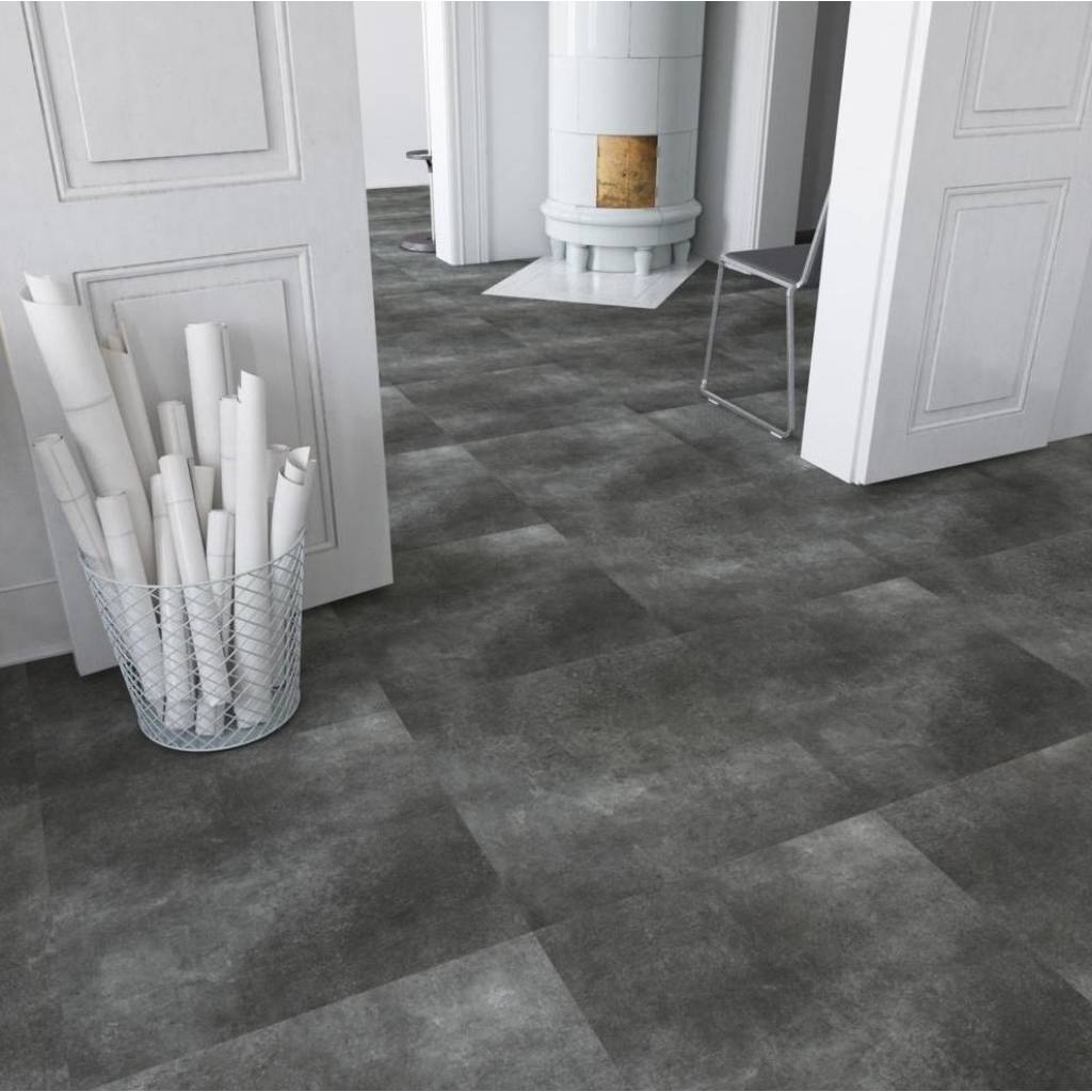 Panele Winylowe LVT Beton ciemny WMT-10 Klasa 33 4 mm, Panele winylowe, Stone LVT, Metamorphose