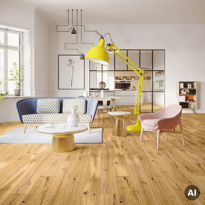Podłoga drewniana Dąb Vintage 1-lamelowy lakier matowy 14 mm, BC8-DBE1-L05-XXR-K14130-I