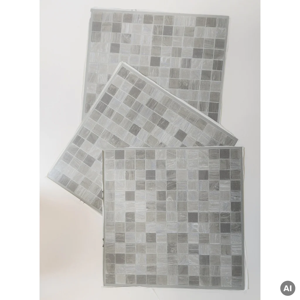 Panele Winylowe Samoprzylepne Mozaika Azulejo 1.3 mm Klasa 22, 0005, Podłoga winylowa, Samoprzylepne Senso Vinyl Tails Prime, Gerflor