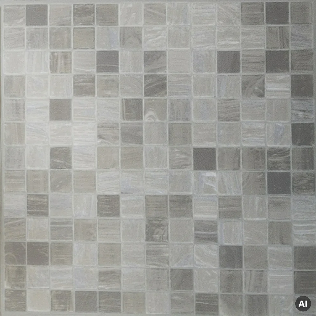 Panele Winylowe Samoprzylepne Mozaika Azulejo 1.3 mm Klasa 22, 0005, Podłoga winylowa, Samoprzylepne Senso Vinyl Tails Prime, Gerflor