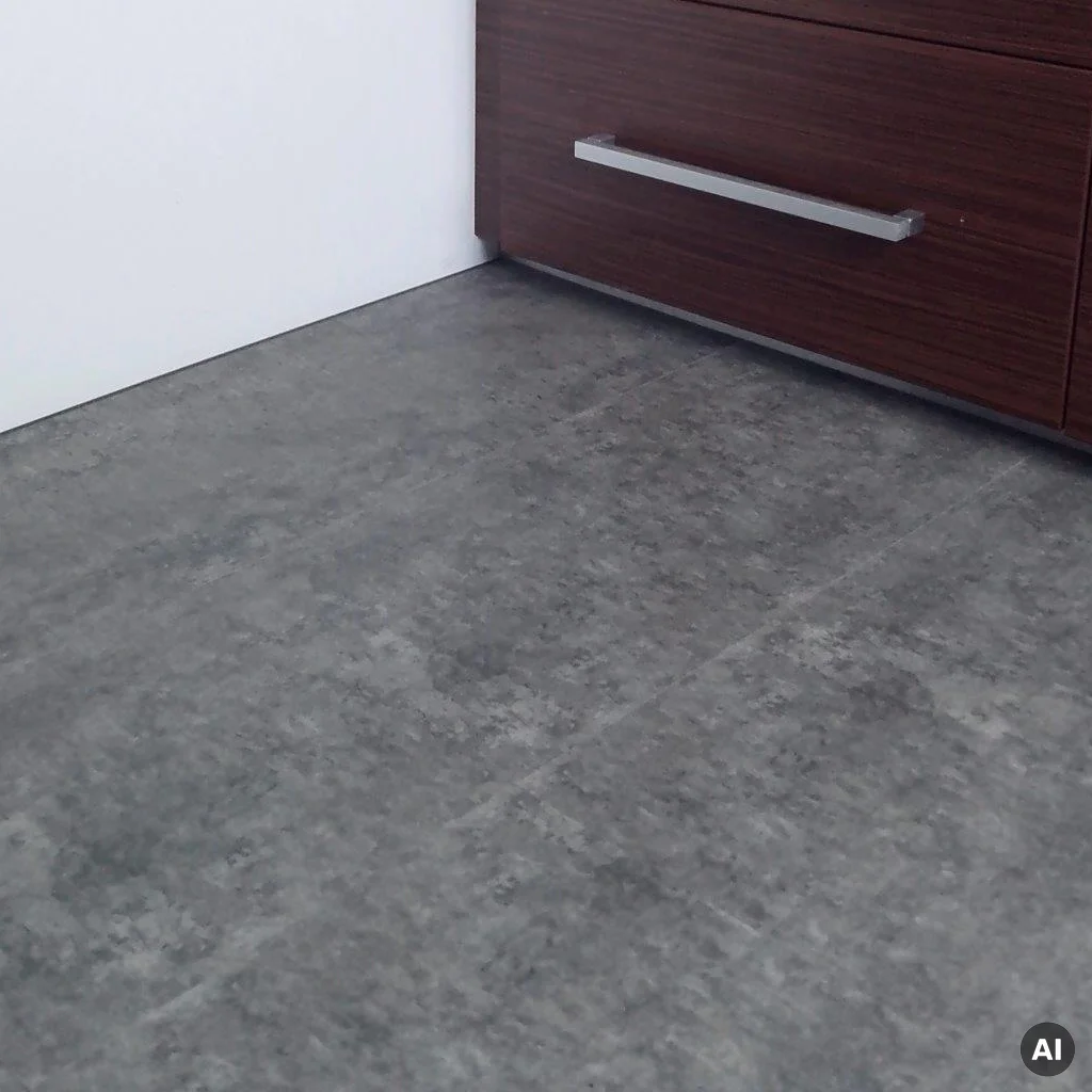 Panele winylowe samoprzylepne Beton Szary Millenium 1.8 mm, BZY603-6, Panele winylowe, LVT Samoprzylepne 2STEPS, Boccho