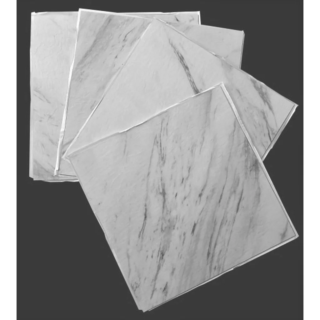 Panele Winylowe Samoprzylepne Marmur Biały Kamień BZY666-4 1.8 mm, Panele winylowe, LVT Samoprzylepne 2STEPS, Boccho