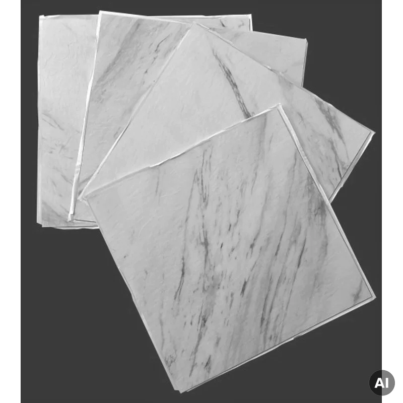 Panele Winylowe Samoprzylepne Marmur Biały Kamień 1.8 mm, 