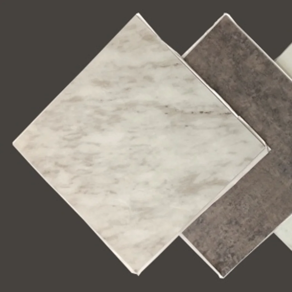 Panele Winylowe Samoprzylepne Marmur Biały Kamień BZY666-4 1.8 mm, Panele winylowe, LVT Samoprzylepne 2STEPS, Boccho