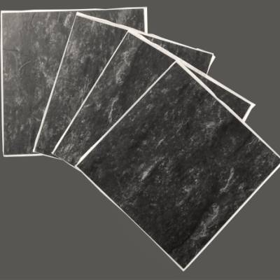Panele Winylowe Samoprzylepne Kamień Łupek Czarny BZY616-6 1.8 mm