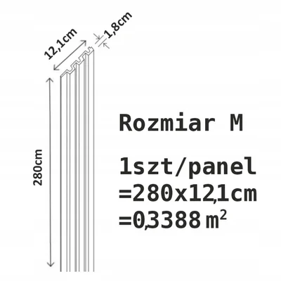 Lamele Dąb Naturalny Teak M 248