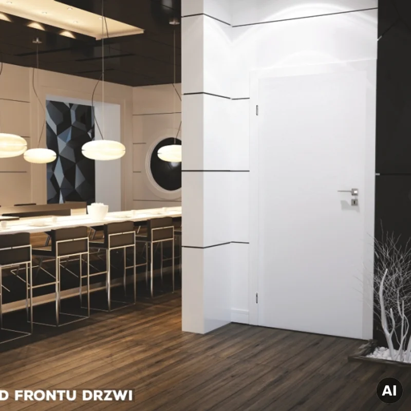 Drzwi Norma Decor 1 Lewe 80 cm Przylgowe , 100051764 - 2