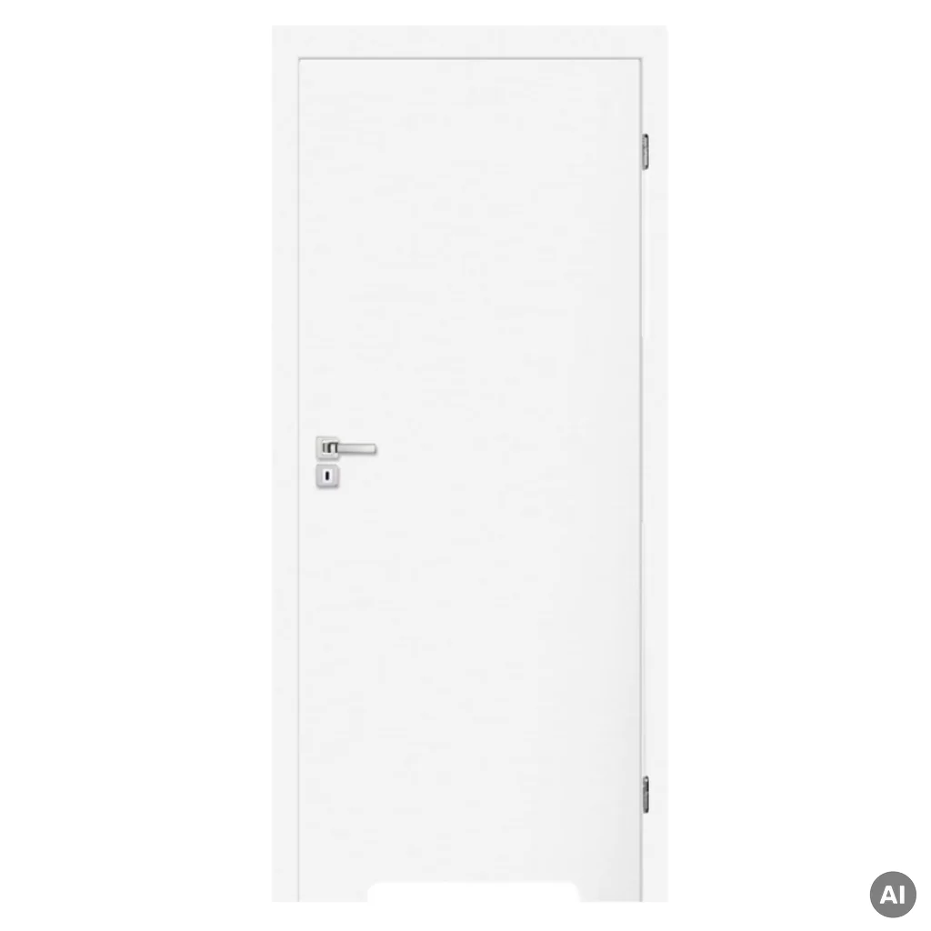 Drzwi Norma Decor 1 Prawe 70 cm Przylgowe z podcięciem wentylacyjnym, 100054326, Drzwi wewnetrzne, Norma Decor, Invado