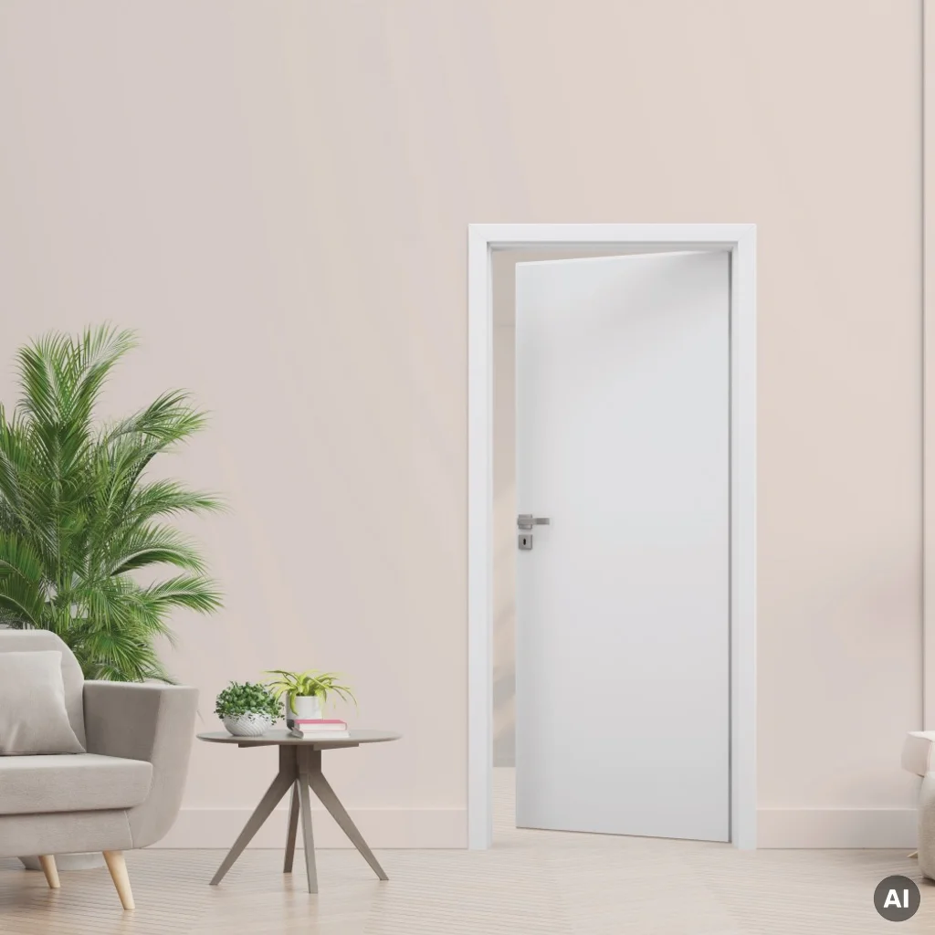 Drzwi Norma Decor 1 Prawe 80 cm Bezprzylgowe z podcięciem wentylacyjnym, 100057647, Drzwi wewnętrzne, Norma Decor, Invado