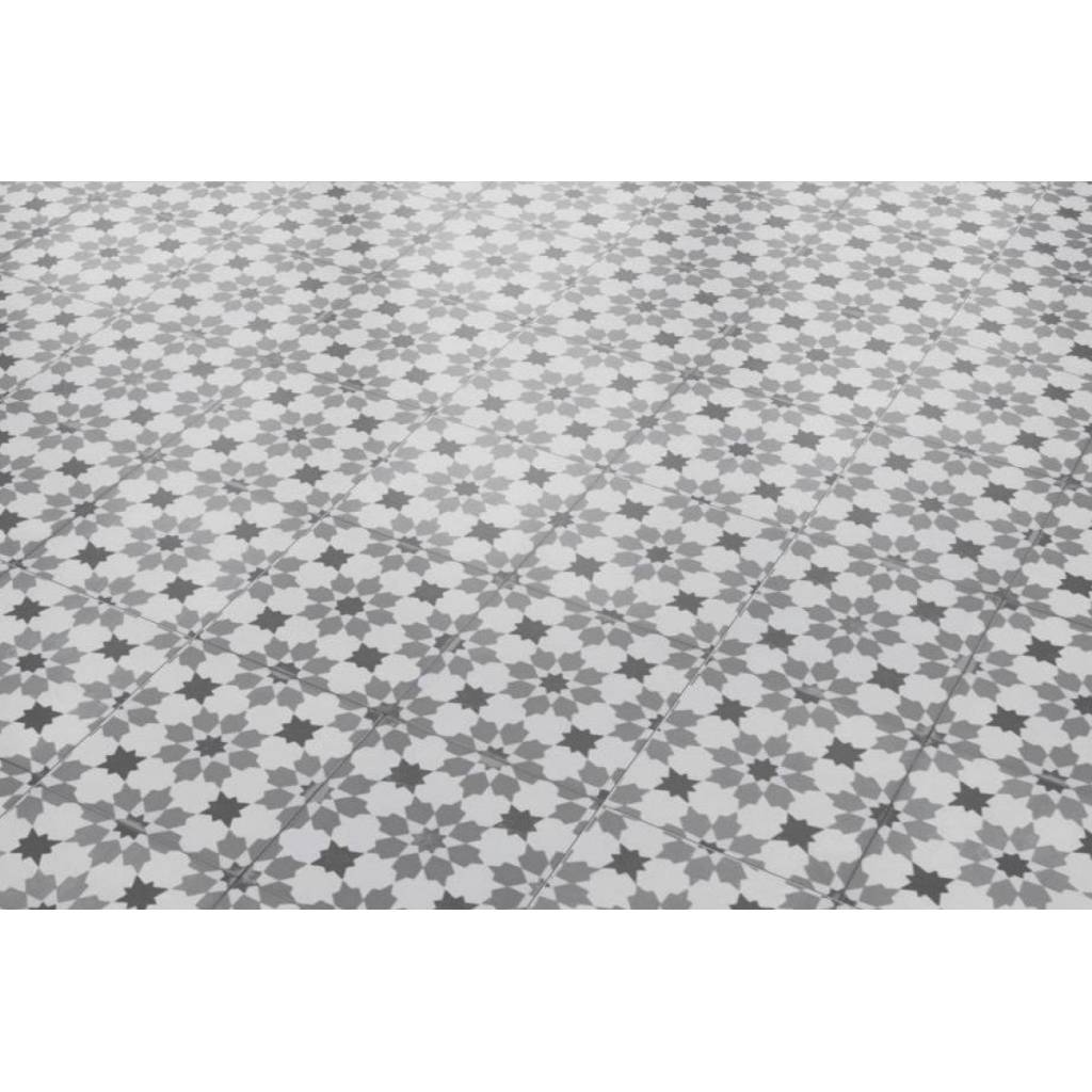 Panele Winylowe LVT Flowstone Jugendstil 44532 Klasa 33 4.5 mm, Podłoga winylowa, Ceramin (SPC), Classen