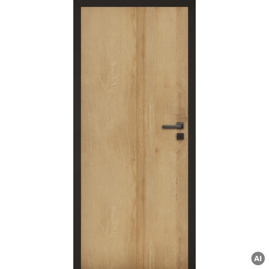 Komplet Drzwi + Ościeżnica regulowana Invado Loft lewe 80 cm bezprzylgowe , 100063795, Drzwi wewnętrzne, Invado Loft, Invado