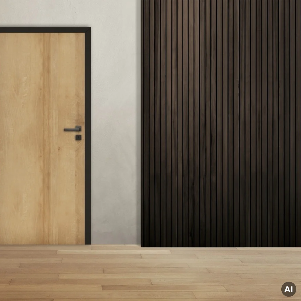 Komplet Drzwi + Ościeżnica regulowana Invado Loft lewe 80 cm bezprzylgowe , 100063795, Drzwi wewnętrzne, Invado Loft, Invado