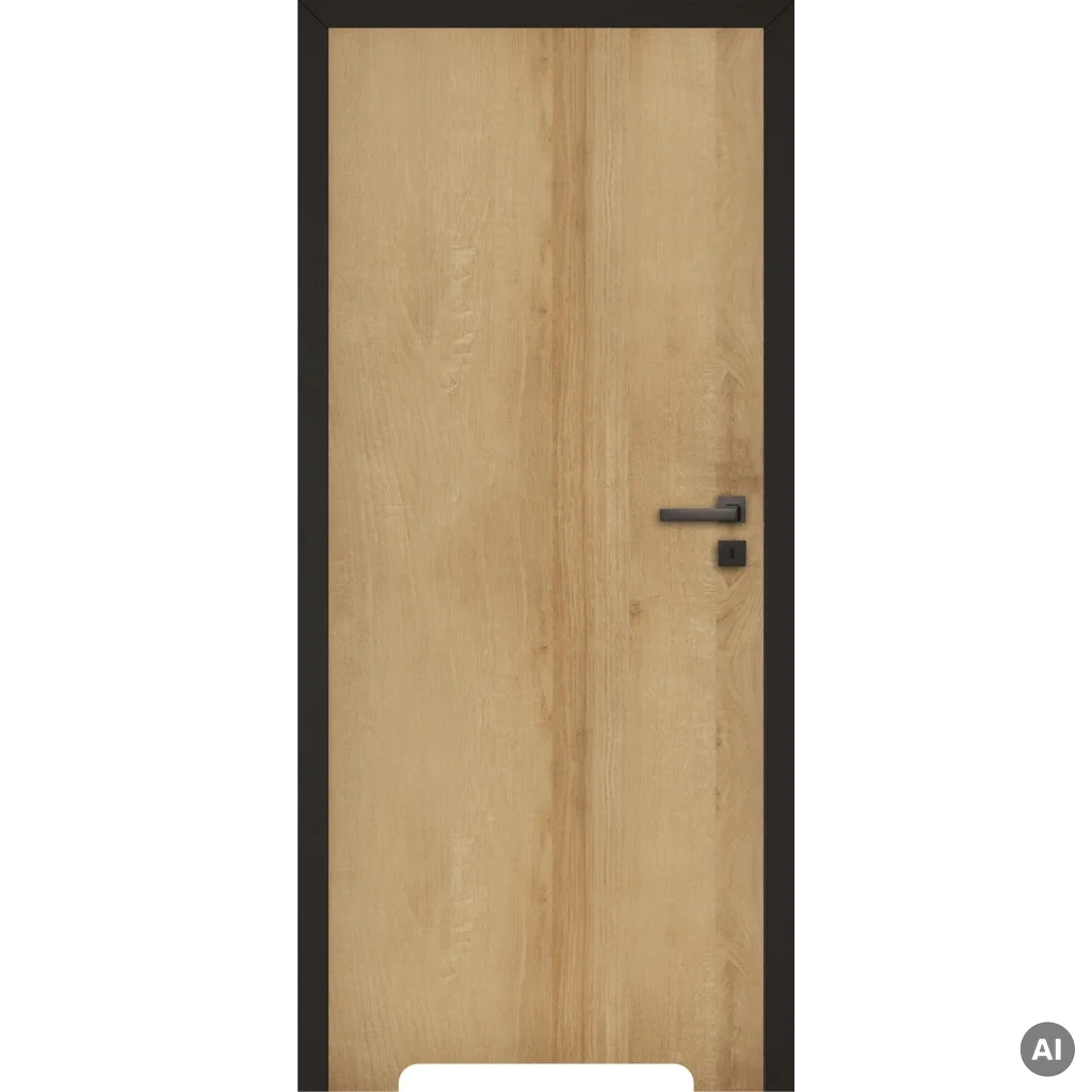 Komplet Drzwi + Ościeżnica regulowana Invado Loft lewe 80cm bezprzylgowe z podcięciem wentylacyjnym, 100063850, Drzwi wewnętrzne, Invado Loft, Invado