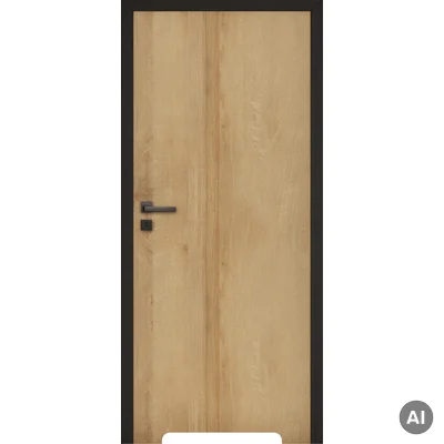 Komplet Drzwi + Ościeżnica regulowana Invado Loft prawe 80cm bezprzylgowe z podcięciem wentylacyjnym, 100063851