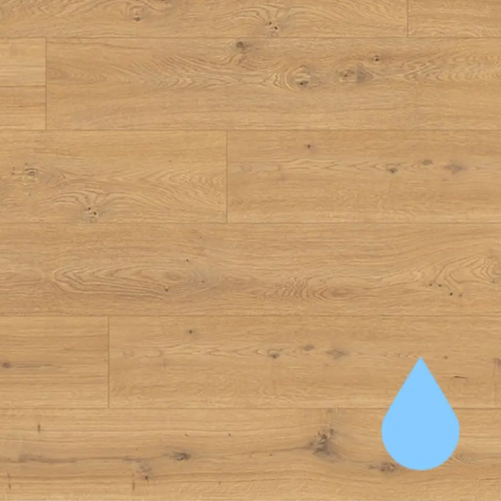 Dąb Predaia miodowy EL1005 AC4 8 mm, 1667174, Panele podłogowe, Aqua+ Clic it Classic, Egger