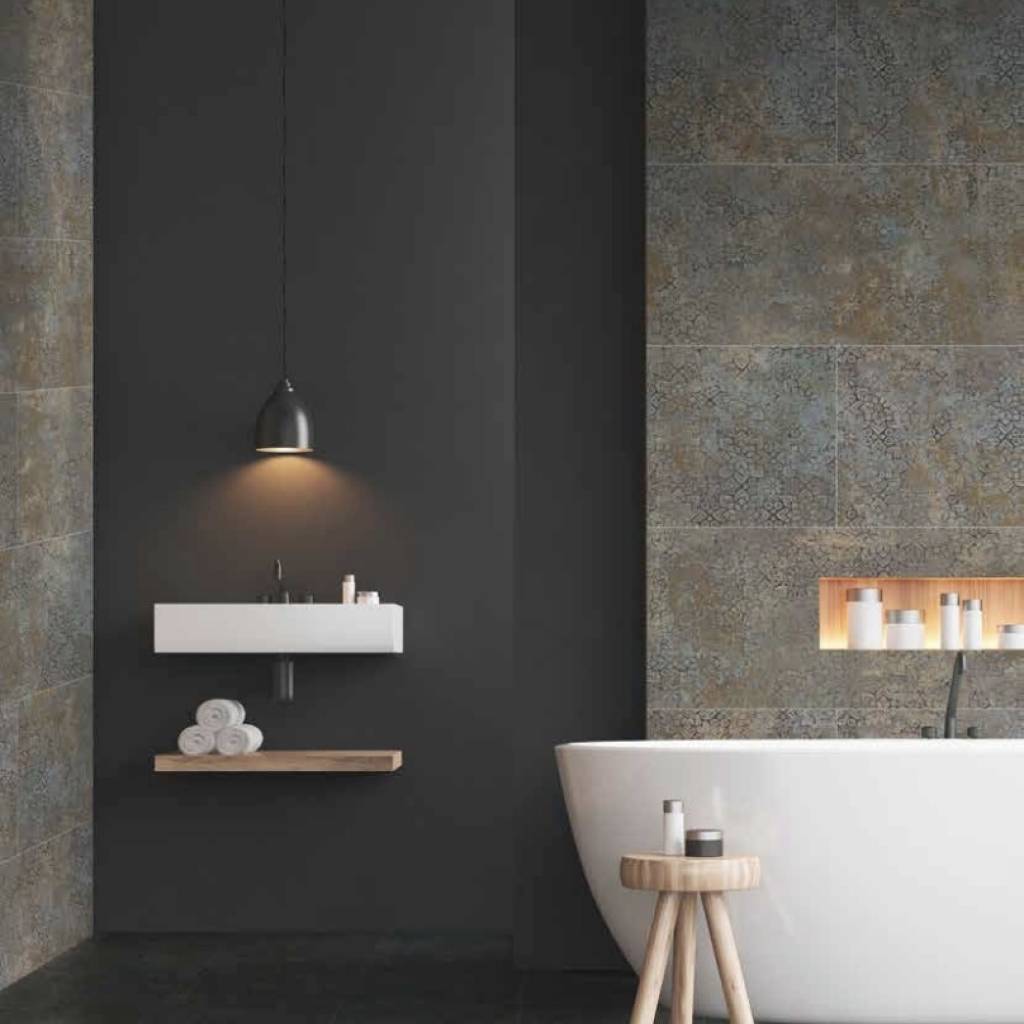 Panele winylowe LVT Sanio Vintage Brown Kamień ciemny 51118 Klasa 34 3.2 mm, Podłoga winylowa, Ceramin, Classen