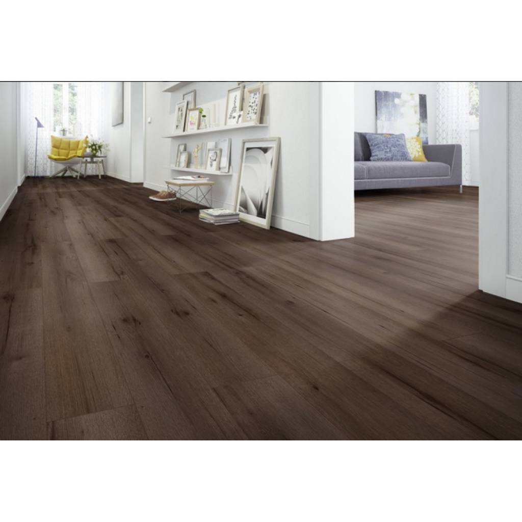 Panele winylowe LVT Donato Dark Brown kl34 AC6 51051 Klasa 34 3.2 mm, Podłoga winylowa, Ceramin, Classen