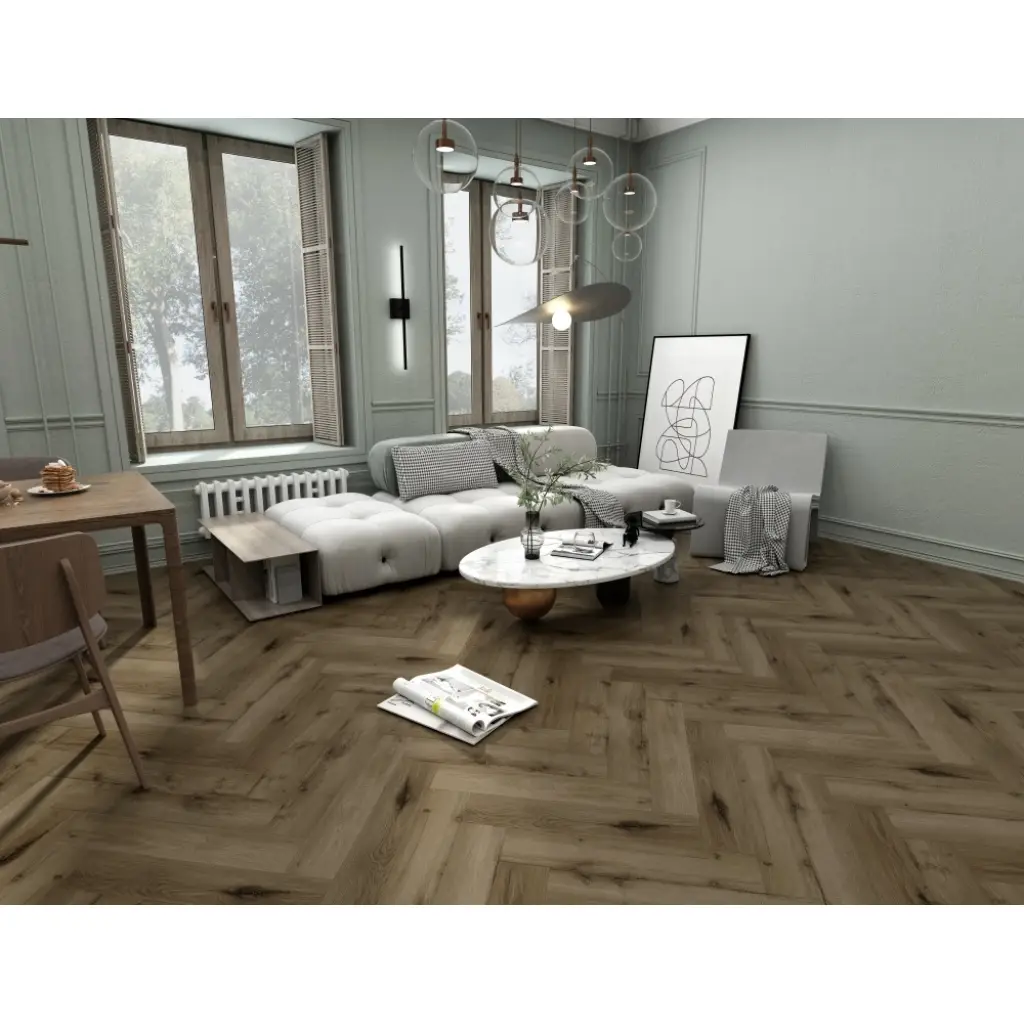 Panele winylowe SPC LVT Jodełka Potala Klasa 33 4.5 mm, PAN000252, Panele winylowe, Palazzo Herringbone, Metamorphose
